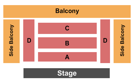 Mabel Shaw Bridges Hall of Music Seating Chart