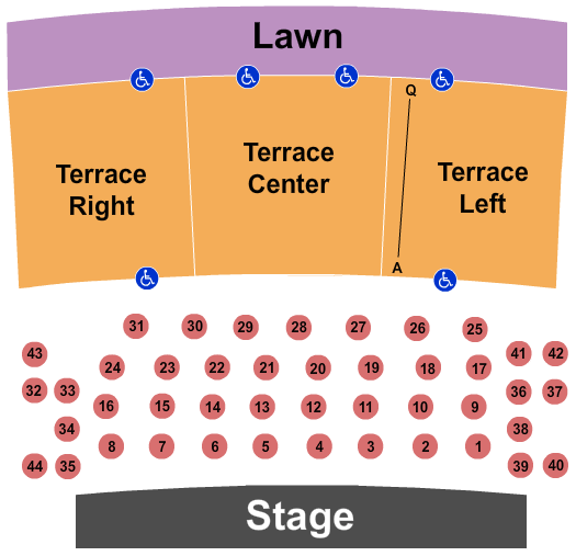 Mable House Barnes Amphitheatre Tickets & Seating Chart