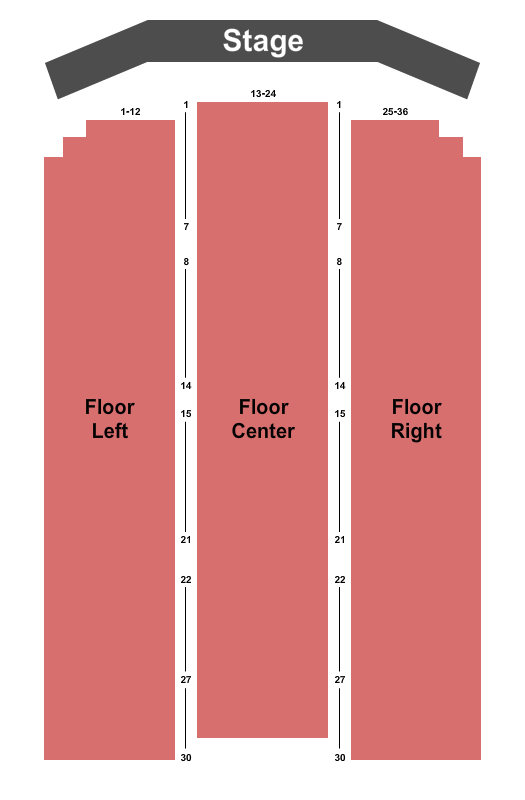 MacEwan Hall Endstage-2 Seating Chart