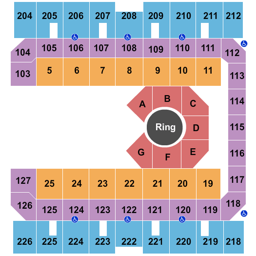 Macon Centreplex - Coliseum Big Apple Circus Seating Chart