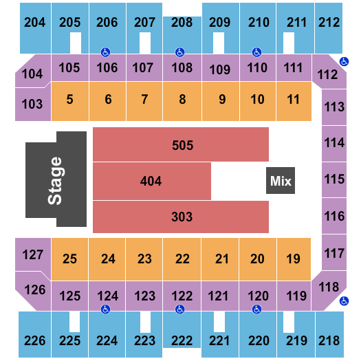 Macon Centreplex - Coliseum Lynyrd Skynyrd Seating Chart