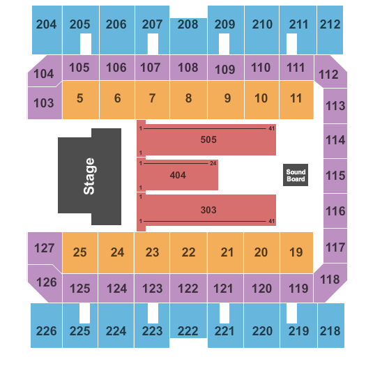 Macon Centreplex - Coliseum R Kelly Seating Chart