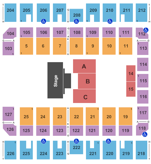 Macon Centreplex - Coliseum Sesame Street Seating Chart