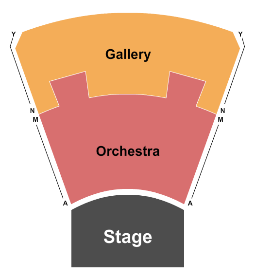 Madison Center for the Arts End Stage Seating Chart