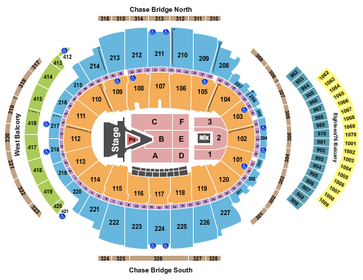 Madison Square Garden Aerosmith 2024 Seating Chart