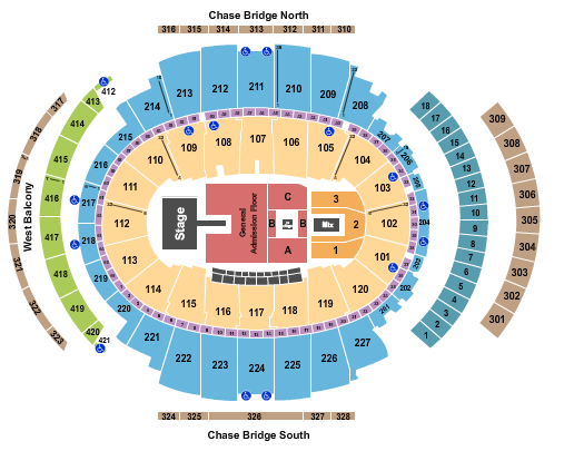 Madison Square Garden Alex Warren Seating Chart