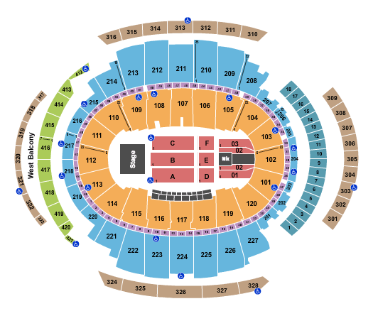 Madison Square Garden Concert Seating Chart Views Fasci Garden
