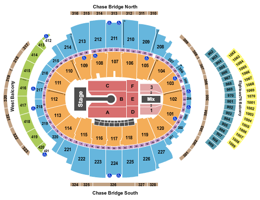 Madison Square Garden Dave Chappelle Seating Chart