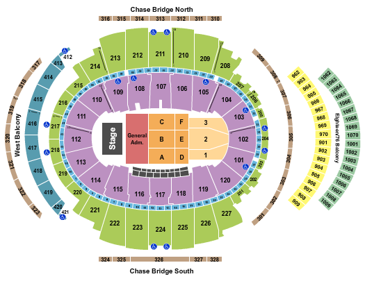 Madison Square Garden Dave Matthews Band Seating Chart