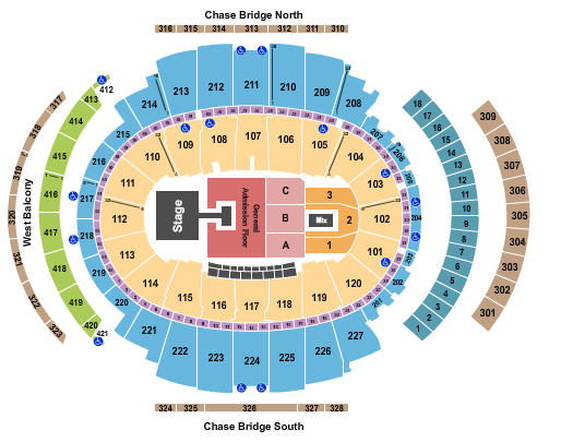 Madison Square Garden Demi Lovato Seating Chart