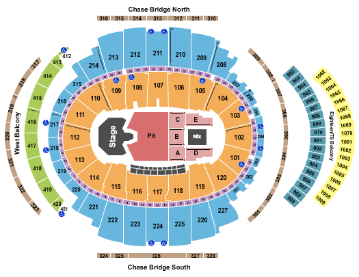 Madison Square Garden Ghost Seating Chart