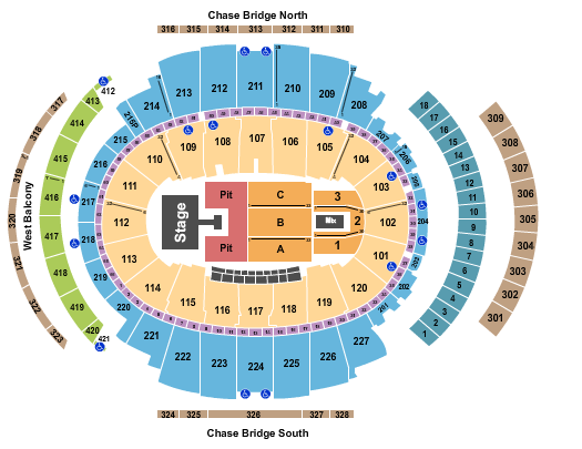 Madison Square Garden Hardy Seating Chart