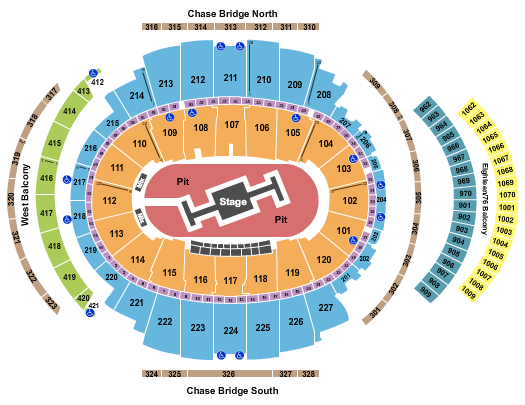 Madison Square Garden Harry Styles 2 Seating Chart