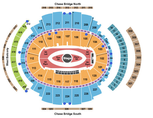 Jamie xx Madison Square Garden Seating Chart