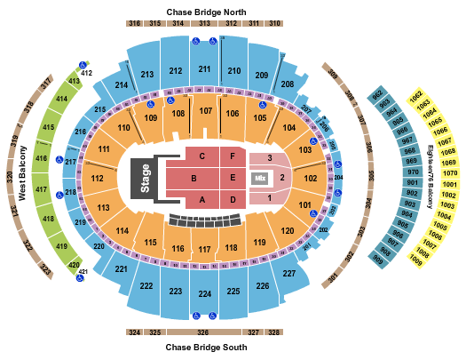 Hilary Duff Madison Square Garden Seating Chart