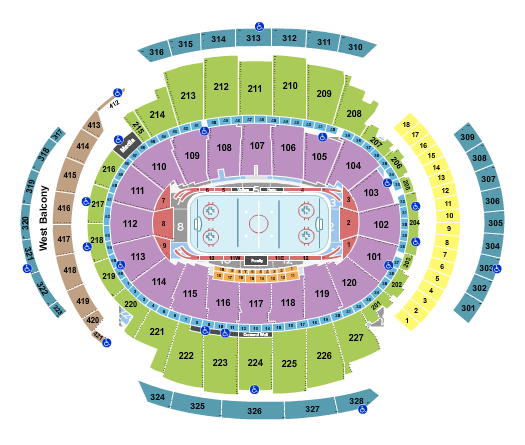 MSG Seating Charts Concerts Basketball Hockey CloseSeats