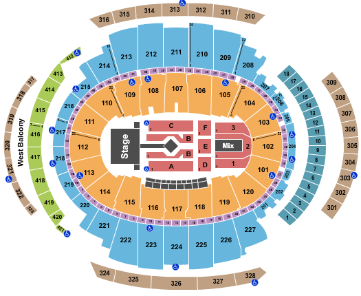 Madison Square Garden J-Lo Seating Chart
