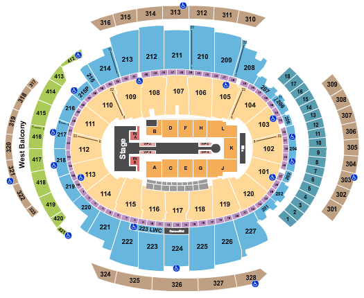 Madison Square Garden Jennifer Lopez 2024 Seating Chart