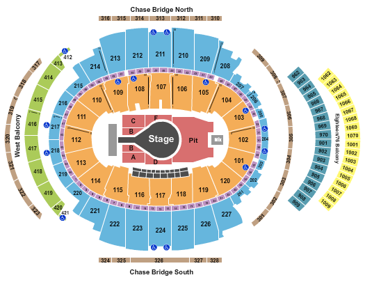 Kacey Musgraves Madison Square Garden Seating Chart