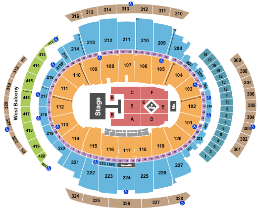 Madison Square Garden Kylie Minogue Seating Chart