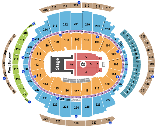 Madison Square Garden Lil Baby Seating Chart