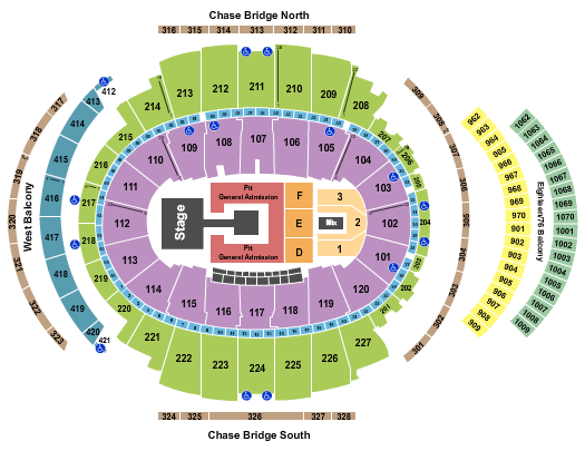seating chart for Madison Square Garden - Lizzo - eventticketscenter.com