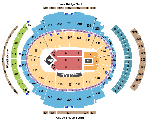 Madison Square Garden Max Amini Seating Chart