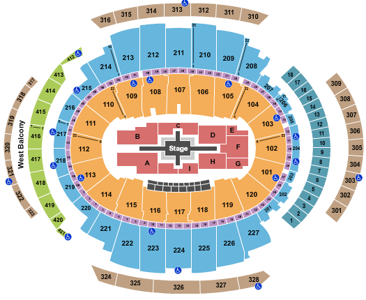 Madison Square Garden Roger Waters Seating Chart