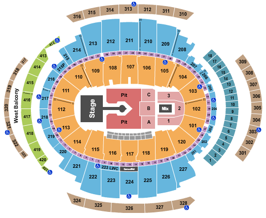 Madison Square Garden Sabrina Carpenter Seating Chart