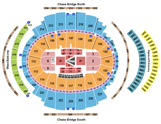 Sebastian Maniscalco at Madison Square Garden Seating Chart ...