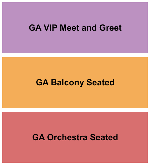 Madison Theater - Covington GA by Section Seating Chart