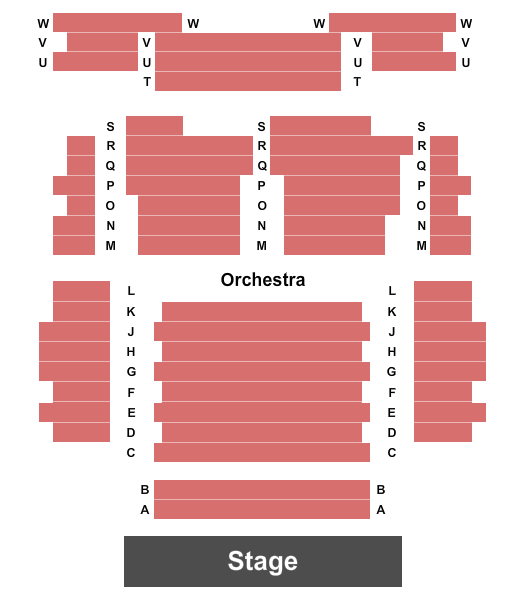 Mae Wilson Theatre Seating Chart