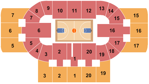 Magness Arena Basketball Seating Chart