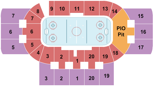 Magness Arena Seating Chart