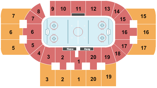 Magness Arena Hockey Seating Chart