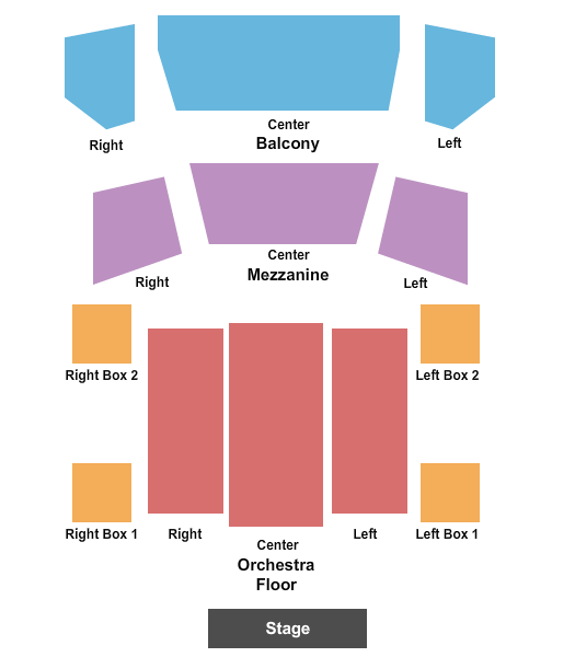 The Mahaiwe Performing Arts Center End Stage Seating Chart