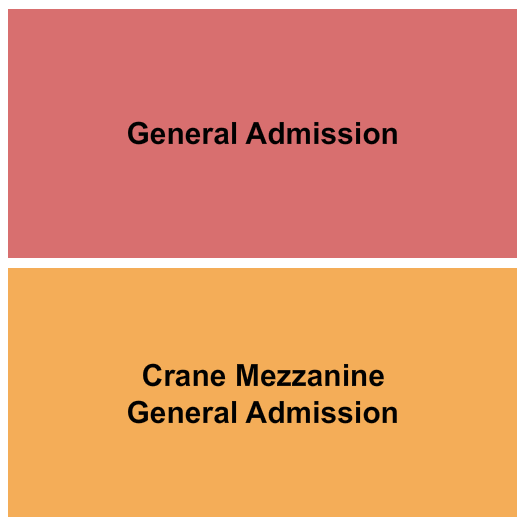 Majestic Theatre - MI GA/Mezz Seating Chart