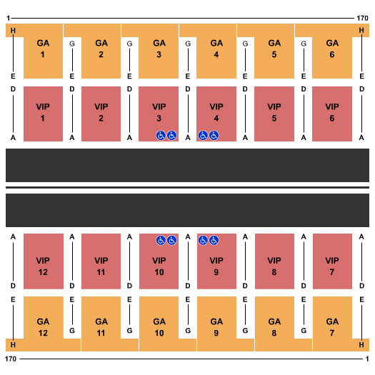 Mall of Abilene Nitro Extreme Motor Stunt Show Seating Chart