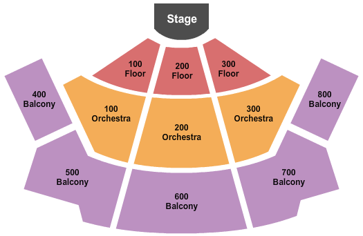 Maltz Performing Arts Center Endtstage Seating Chart