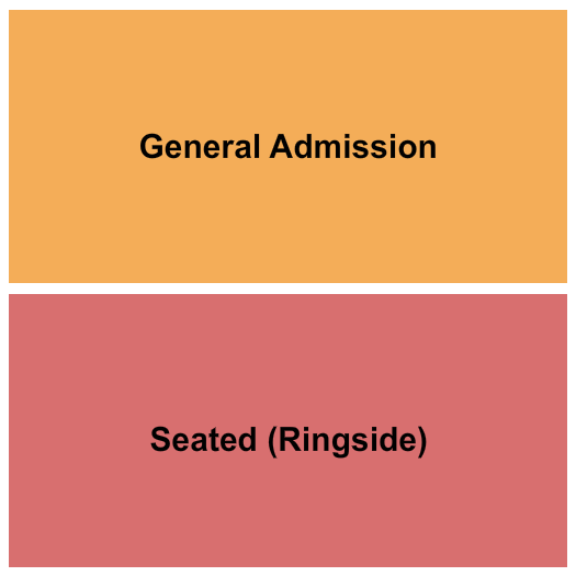 Manchester Music Hall Seated/GA Seating Chart