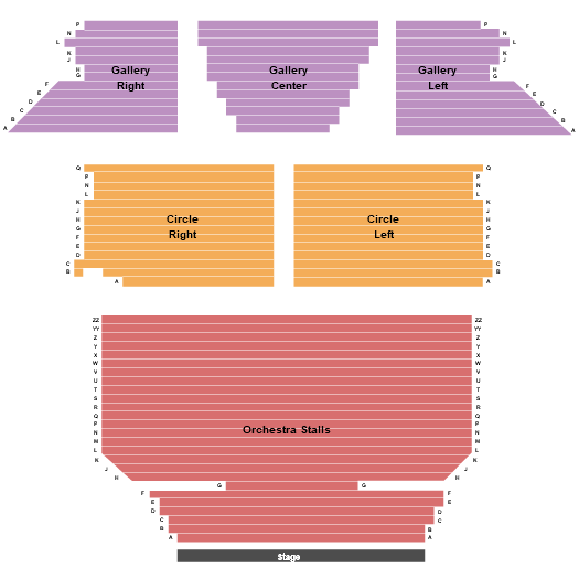 Manchester Opera House End Stage Seating Chart