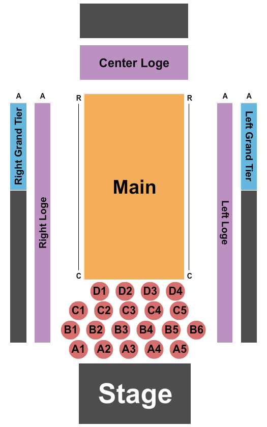 M&T Bank Exchange Endstage Tables 3 Seating Chart