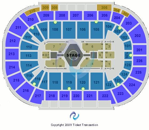 Michelob ULTRA Arena At Mandalay Bay Jonas Brothers Seating Chart