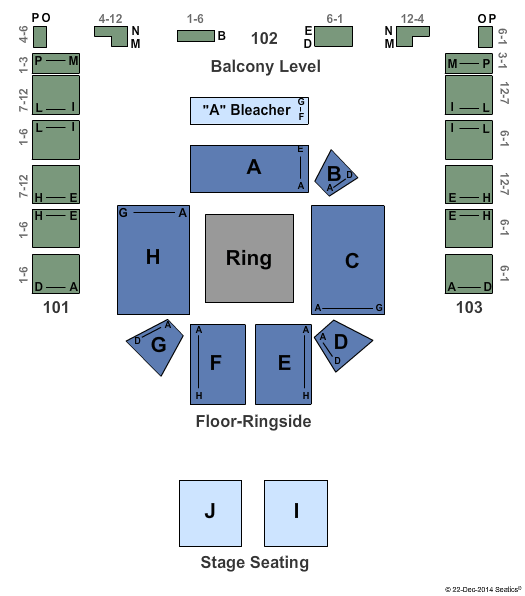 The Grand Ballroom At Manhattan Center Studios Wrestling Seating Chart