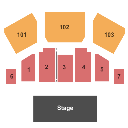 Grand Hall at Mayo Clinic Health System Event Center Theater Seating Chart