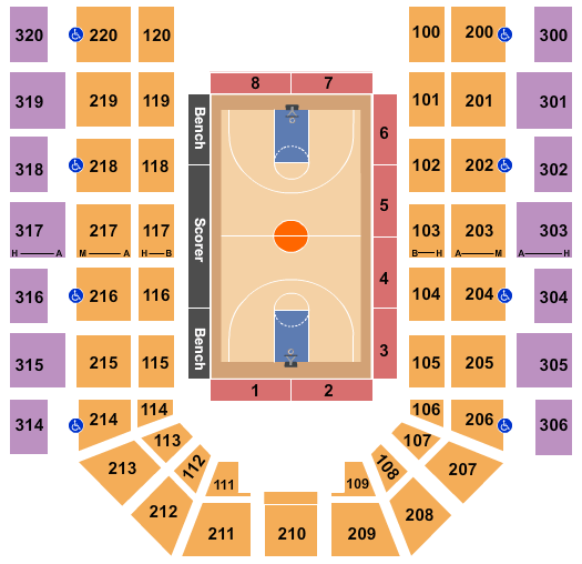 Dothan Civic Center Arena Seating Chart Elcho Table 