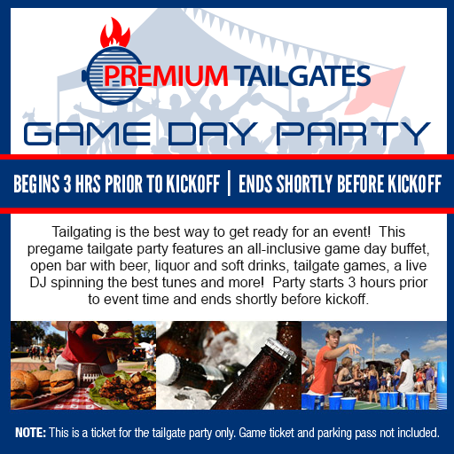 Premium Tailgates Game Day Party: Chicago Bears vs. Carolina