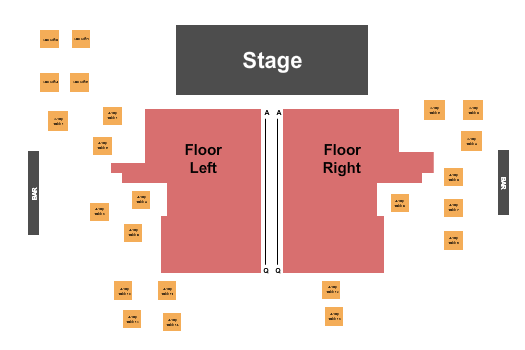 Marathon Music Works Brent Smith & Zach Myers Seating Chart