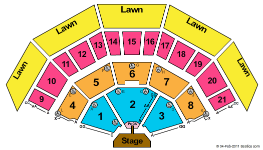 American Family Insurance Amphitheater Katy Perry Seating Chart