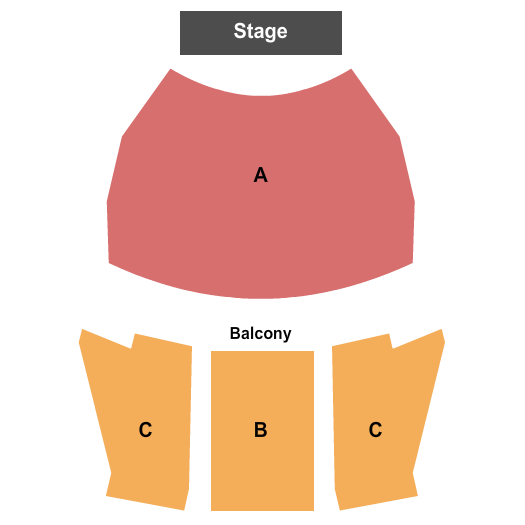 Margaret L. Jackson Arts Center End Stage Seating Chart